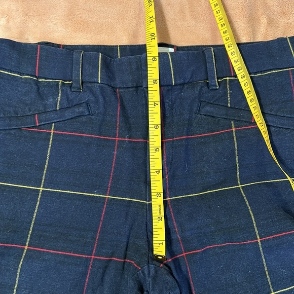 Navy Plaid Gap Dress Pants (Regular length) - Picture 9 of 9